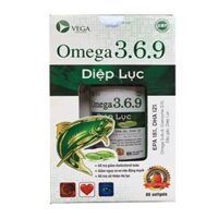 "Chính Hãng " Dầu Cá Omega 3 6.9 Diệp lục- Bổ Não, Tăng Cường Thị Lực, Giảm Nguy Cơ Mắc Bệnh Tim Mạch