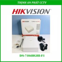 [CHÍNH HÃNG] Đầu Ghi Camera Hikvision DS-7104HGHI-F1 , Cổng xuất hình ảnh HDMI & VGA 1080P - BH 24 THÁNG