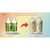 [CHÍNH HÃNG] Dầu Gội Cặp Bưởi Selena 800ml, Dầu Gội Xả Phục Hồi Tóc Được Các Salon Và Barber Shop Tin Dùng