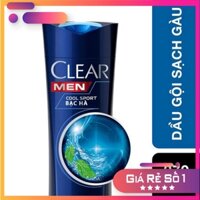 Chính hãng Dầu Gội Clear Men Cool Sport Bạc Hà (370g)