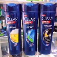 Chính hãng Dầu Gội Clear Men Mát Lạnh Bạc Hà 370g