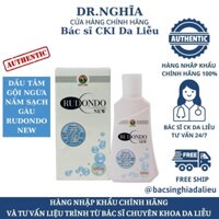 CHÍNH HÃNG | Dầu gội đầu và dầu tắm giảm gầu và nấm RUDONDO NEW 120ml (Mẫu mới) BS NGHĨA