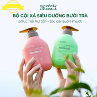 [Chính Hãng] Dầu Gội Hữu Cơ Bưởi Trà Cỏ Cây Hoa Lá 500gram