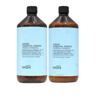 (CHÍNH HÃNG) Dầu gội xả chống rụng tóc Nashi Argan Essential Energy 1000ML