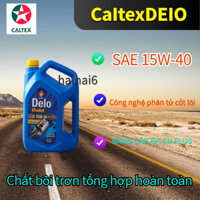 [Chính Hãng] Dầu Nhớt Caltex Delo Gold Ultra SAE 15W-40 Turbo 4 Lít (15w40 API CI-4)