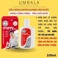 Chính hãng Dầu nóng Hàn Quốc ANTIPHLAMINE 100ml