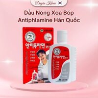 (CHÍNH HÃNG) Dầu Nóng Xoa Bóp Antiphlamine Hàn Quốc Hộp 100ml, Làm Giảm Đau Cơ, Đau Vai Gáy