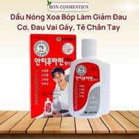 (CHÍNH HÃNG) Dầu Nóng Xoa Bóp Antiphlamine Hàn Quốc Hộp 100ml, Làm Giảm Đau Cơ, Đau Vai Gáy