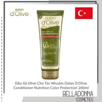 [CHÍNH HÃNG] Dầu Xả Olive Cho Tóc Nhuộm Dalan D'Olive Conditioner Nutrition Color Protection 200ml