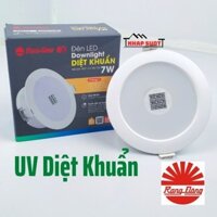 [Chính Hãng] Đèn Âm Trần UV Diệt Khuẩn LED Downlight Rạng Đông 90/7W (AT21.UV 90/7w)