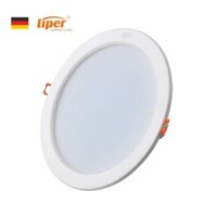 [CHÍNH HÃNG] Đèn âm trần vỏ nhôm Liper Germany LP-DL08EW03 8W 12W 18W 26W Lỗ khoét 75/90/110 Bảo hành 2 năm đổi mới