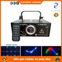[Chính Hãng] Đèn Laser Bay Phòng TX 8686 Pro Cảm Biến Nhạc 1300 Hiệu Ứng Điều Khiển Từ xa