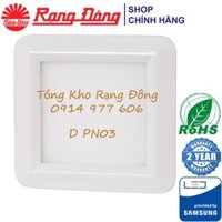 [CHÍNH HÃNG] Đèn LED Panel Vuông Mỏng 12W, Khoét lỗ 160x160mm Rạng Đông - Bảo Hành 2 Năm - Model: D PN03