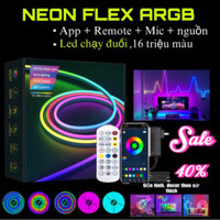 [Chính hãng] Đèn NEON FLEX aRGB-RGB Dây đèn neon chạy đuổi trang trí phòng ngủ, decor phòng khách