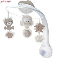 [Chính Hãng] Đèn ngủ treo cũi 3 trong 1 Infantino 3 In 1 Projector Musical Mobile