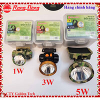 (Chính hãng) Đèn pin sạc đội đầu Rạng Đông PDD 1W-3W-5W Chip Led hàn quốc (Giao màu ngẫu nhiên)