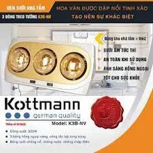 Đèn sưởi nhà tắm Kottmann K3B-NV