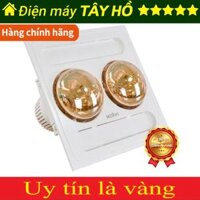 [CHÍNH HÃNG] Đèn sưởi nhà tắm 2 bóng âm trần Kohn BK03GR (Điều khiển từ xa)