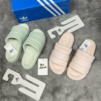 Chính Hãng Dép Adidas Adilette Essential Pink Nude v Mint shop Binh Authentic VN