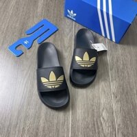 [CHÍNH HÃNG] DÉP ADIDAS LITE - VÀNG ĐEN *BLACK/GOLD* - CODE: GZ6196