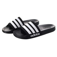CHÍNH HÃNG - DÉP ADIDAS ADILETTE SHOWER SLIDE - ĐEN ĐEN SỌC TRẮNG - Code: GZ5922