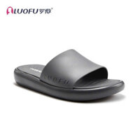 [Chính hãng] Dép nhựa nam quai ngang Chất liệu PVC nhẹ êm LUOFU 7208