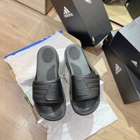 [CHÍNH HÃNG] Dép quai ngang A.D.I.D.A.S ALPHA BOUNCE 2.0 TRIPPLE BLACK