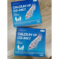[CHÍNH HÃNG ĐHV]Viên uống bổ sung canxi CALCIUM D3 Mk7 -giúp xương chắc khỏe, ngừa loãng xương - Hộp 100