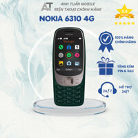 (CHÍNH HÃNG) ĐIỆN THOẠI NOKIA 6310 4G , 2 SIM NANO,LOA TO,PIN TRÂU,SỐ TO,CÓ BÁO SỐ,NGHE FM KHÔNG DÂY( BẢO HÀNH 12 THÁNG)