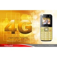 [Chính hãng] Điện thoại Masstel Fami 12 4G - 2 sim - Loa to - phím lớn - cho người già