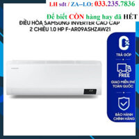 [Chính Hãng] Điều hòa Samsung Inverter Cao Cấp 2 Chiều 1.0 HP F-AR09ASHZAW21 - hàng