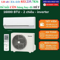 [Chính Hãng] Điều hòa Panasonic 16000btu nội địa Nhật hàng 2 chiều inverter tiết kiệm điện Nhật Bãi Phát Đạt