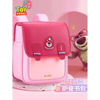 [Chính Hãng Disney] Balo gấu dâu Lotso cài nắp chính hãng