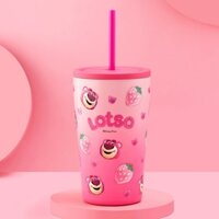 [Chính hãng Disney] Ly giữ nhiệt Gấu dâu Lotso Hot Trend