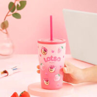 [Chính Hãng Disney] Ly giữ nhiệt gấu dâu Lotso chính hãng.DCG