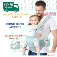 (CHÍNH HÃNG) Địu em bé chống gù Aixintu Forbaby cho be 0-36 tháng0