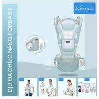 (CHÍNH HÃNG) Địu em bé có đỡ cổ, chắn nắng gió AIXINTU FORBABY cho bé 0-36 tháng