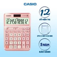[CHÍNH HÃNG DO BITEX PP] Máy tính Casio DF-120FM-PK màu hồng 12 số - Tặng file 20 lá Double A