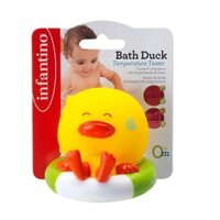 [Chính Hãng] Đồ chơi tắm cho bé hình vịt báo nhiệt độ nước Infantino Bath Duck Temperature Tester