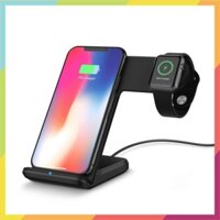 (Chính Hãng) Dock sạc không dây 2in1 cho Iphone AppleWatch và Android