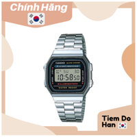 [Chính Hãng] Đồng hồ Casio Nam Vintage A168WA-1 Bill Hàn