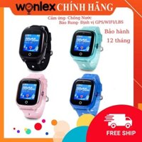 Chính hãng Đồng hồ định vị GPS trẻ em Wonlex KT01, có camera, bàn phím số, chống nước IP67 mẫu mới