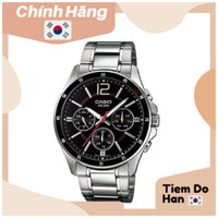 [Chính Hãng] Đồng hồ nam Casio MTP-1374D-1AVDF dây kim loại Bill Hàn