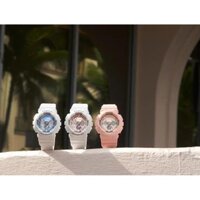 CHÍNH HÃNG Đồng Hồ Nữ Casio Dây Nhựa BABYG BA-130-7A2DR Chính Hãng