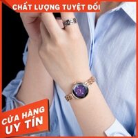 [CHÍNH HÃNG] Đồng hồ nữ chính hãng POLLOCK 11 dây thép mảnh mặt 3D long lanh [FREESHIP]