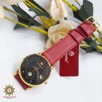 [Chính Hãng] Đồng Hồ Nữ SUNRISE 2115PA Dây Da - Kính Sapphire - Case 28mm - Chống Nước 3ATM Phong Cách Thanh Lịch, Phòng