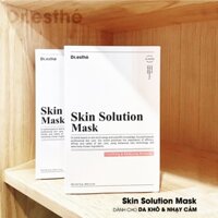 [CHÍNH HÃNG] Dr.esthé SKIN SOLUTION MASK Mặt Nạ Làm Dịu, Giảm Đỏ Tức Thì (Lẻ/Hộp)