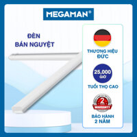 Chính hãng ĐỨC - Đèn LED Bán Nguyệt Tràn Viền 1m2 MEGAMAN công suất 40W 60W 80W - BH 1 ĐỔI 1