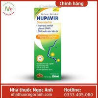 [CHÍNH HÃNG] Dung dịch súc họng Hupavir 250ml làm sạch vi khuẩn, virus bao gồm cả HPV