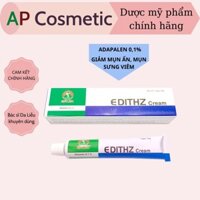 [CHÍNH HÃNG] Edithz Cream GSV 15g - Adapalen 0.1% - Giảm Mụn Trứng Cá, Ẩn, Đầu Đen, Viêm
